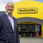 Smiths City CEO Roy Campbell stands outside the Colombo St store.