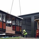Restored Dunedin cable cars, such as Roslyn No95, could be used for passenger transport in the...
