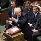 Boris Johnson in Parliament. Photo: Reuters