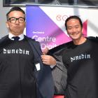 JP Games' creative director Hiromitsu Sasaki (left) and global account manager Ken Kawashima...