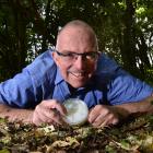 Associate Prof David Orlovich, of the University of Otago Department of Botany, brings part of...