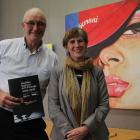 Arts Murihiku chairman Paul Duffy with convener Mary-Jane Rivers during launch of the Regional...