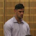 Highlanders player Manaaki Selby-Rickit during his appearance in the Invercargill District Court...