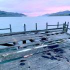 Vandals set fire to the end of the jetty and destroyed wooden pillars at about 3pm on Saturday.
