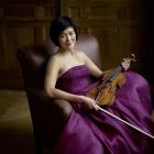 Violinist Jennifer Koh plays the Dunedin Town Hall on Friday. Photo: Jurgen Frank