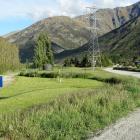 The entrance to Sanderson Group’s land between Shotover Country and Lake Hayes Estate. Photo: Guy...