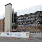 The refurbishment of the old University of Otago school of dentistry building will be ongoing...