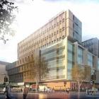 An artist's impression of the new Dunedin Hospital. Image: supplied 