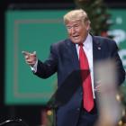 President Trump held a rally in Michigan while the House of Representatives voted to impeach him....