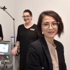 Groom Laser and Skin Clinic staff (from left) Julia Mulqueen, Serena Harbott, Erin van de Water...