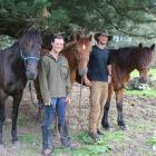 Three Kaimanawa horses and their humans, Jess Mullins and Bijmin Swart, are one month into their...