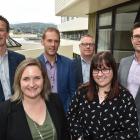Dunedin City Holdings Ltd’s new intern directors of subsidiary and associate companies (from left...