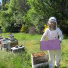 Jess Curtis  has been interested in beekeeping since she was a  child. Photo: Supplied
