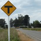 The intersection of TY Duncan and Shortland Rds in north Oamaru, where two Oamaru teenagers were...