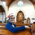 The Rev Rose Luxford, of St Paul’s Presbyterian Church in Oamaru, says playing Christmas tunes...