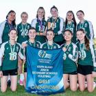 Burnside High School junior volleyball team won the South Island title for the second year in a row.