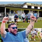 The Sporting Stars bowls tournament in Clyde yesterday shows former All Black Kees Meeuws has...