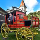 Created from scratch by tradesman Bill Lang is a replica Cobb &amp; Co stagecoach, which he has...
