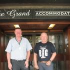 Habitat for Humanity housing manager Dave Hope and general manager Paul Searancke at The Grand...
