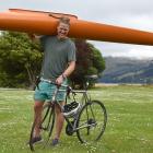 University of Otago master’s student Jonah Belk loads up, ready to take on the world championship...