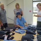 One of the first pupils at Te Kura O Take Karara to buy his new school uniform was Jack Jones (7)...