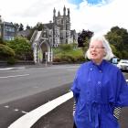 Liz Angelo, of City Rise Up, is worried new brightly coloured pedestrian crossings like the one...
