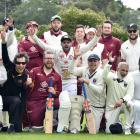 Posing together are members of the Bay Area Beevers and North East Valley cricket teams. PHOTOS:...