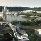 What the proposed waterfront development will look like. Image: Animation Research