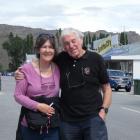 Ron Sverdloff and partner Jackie Jackson-Smith, of Essex, England, revisit Alexandra’s Centennial...