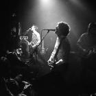 Andrew Brough playing with Straitjacket Fits at Sammy’s nightclub, in Dunedin, in 1988. Photo:...