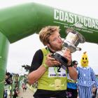Sam Clark celebrates his win. Photo: Getty Images 