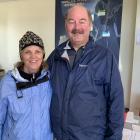 United States tourists Tara and John Packo were airlifted out of Milford Sound yesterday morning...