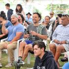 A big crowd turned out for the celebration. PHOTOS: CHRISTINE O’CONNOR