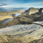 Lake Scott and Blue Lake, on Glenaray Station in the Garvie Mountains, would lie within the...