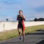 Cashmere High School triathlete Morgan Flanagan earned a national title in Wanaka. Photo: Supplied