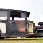 Snapping a photo of a 1932 jalopy is car enthusiast Graeme Haldane, of Dunedin. PHOTO: PETER...