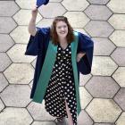 Otago Polytechnic student Jema Shaw (23), of Dunedin, will graduate a bachelor of culinary arts...