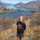 Wakatipu Beech Seedling Project manager Hilary Lennox, of Ahika Consulting Ltd, on site above the...