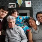 A Colombian family living in Invercargill are already in self-isolation (from left) Alexander...