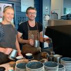 The Batch Cafe barista Grace Holland and co-owner Gareth Hamilton will continue to provide a...
