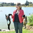 Waikouaiti resident Pam Andrew is seeking to discover what happened to the eight ducks which died...
