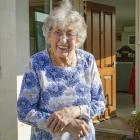 Aldy Butcher celebrates her 100th birthday in lockdown at Archer Retirement Village and Rest Home...