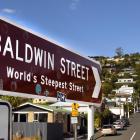 Baldwin St has reclaimed the title of World's Steepest Street. Photo: Stephen Jaquiery