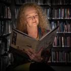 Clutha District Council library-service centre manager Vicki Darling winds down at Balclutha...