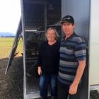 Cracking support... Lynette and Murray Thomson say local support has been great enabling them to...