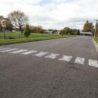SAFETY: Residents took issues into their own hands and installed a pedestrian crossing painted on...