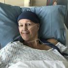 Former Canterbury Flame and Bahrain netball captain Kelly Hutton is in good spirits after surgery...