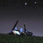 Something as simple as lying on the grass and looking up at the stars has a positive effect our...