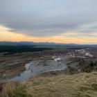 The view from the historic Balmoral lookout, with the Seaward Kaikouras in the distance. Photo:...