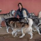 Husky Rescue NZ founder Michelle Attwood says the charity has been hit hard financially. Photo:...